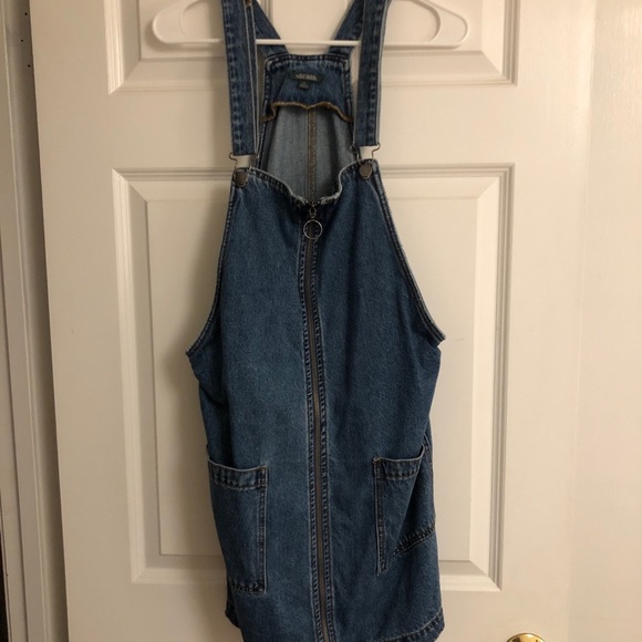 Denim overall dress - Picture 2 of 4